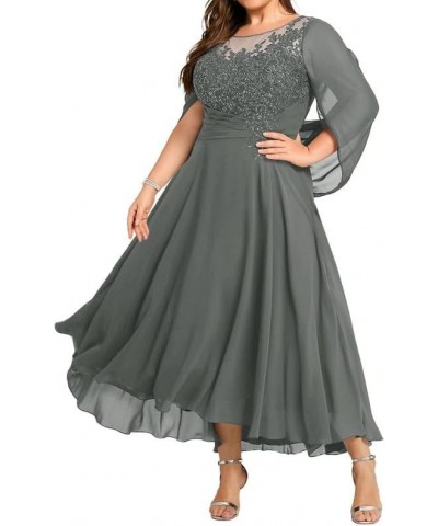 Plus Size Lace Mother of The Bride Dresses Cape Mother of The Bride Dress Lavender $38.71 Dresses