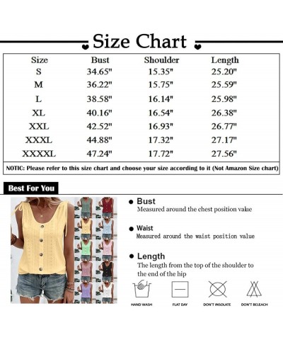 Summer Tank Top for Women Casual Loose Fit Pleated Sleeveless Tops 2023 Trendy Plus Size Comfy Flowy T-Shirts B Sky Blue $5.5...