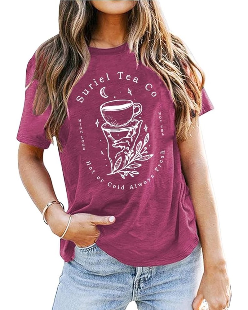Acotar Velaris Shirt Women Night Court Gift T-Shirt City of Starlight Funny Graphic Tees Letter Print Short Sleeve Tops Purpl...