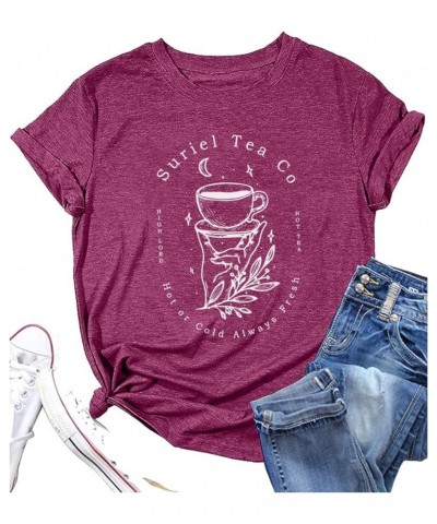 Acotar Velaris Shirt Women Night Court Gift T-Shirt City of Starlight Funny Graphic Tees Letter Print Short Sleeve Tops Purpl...