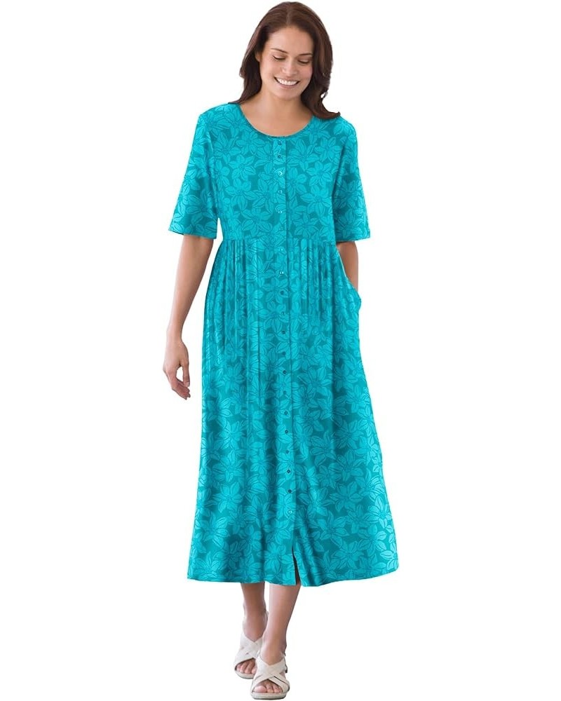 Women's Plus Size Waterfall Pretty Blossom $20.47 Dresses