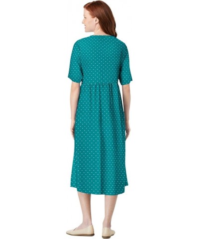Women's Plus Size Waterfall Pretty Blossom $20.47 Dresses