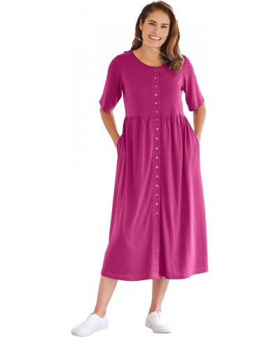 Women's Plus Size Waterfall Pretty Blossom $20.47 Dresses