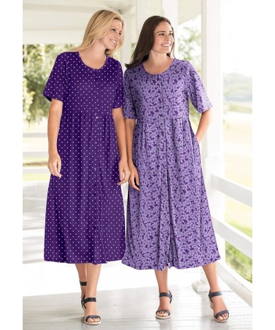 Women's Plus Size Waterfall Pretty Blossom $20.47 Dresses