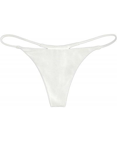 Lace Lingerie Strappy Lingerie Fashion Asic Elastic Women's Underwear ColorPrint Sexy B Comfortable Solid Subm White $5.19 Li...