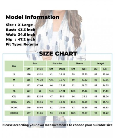 2024 Spring Trendy Sweater Cardigan for Women,Ladies Casual Long Sleeve Floral Cardigan Fashion Long Length Sleeve Coat 2-bla...