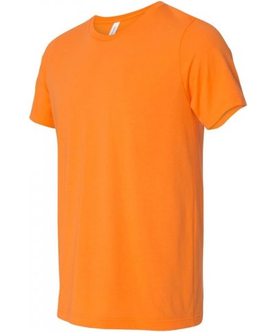Unisex Poly-Cotton Short-Sleeve T-Shirt Neon Orange $7.62 T-Shirts