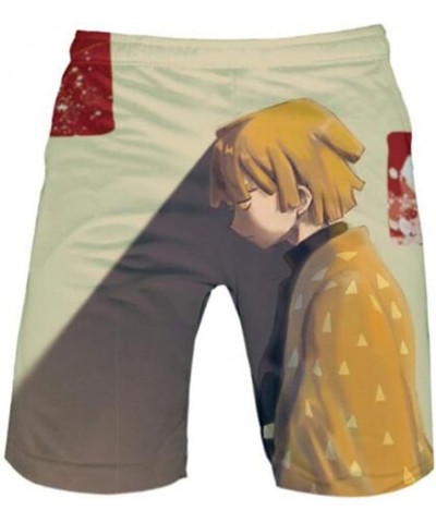 Anime 3D Printed Beach Shorts Swim Trunks for Demon Slayer Summer Boardshorts Jersey Short Pants 1119-19 $9.66 Swimsuits