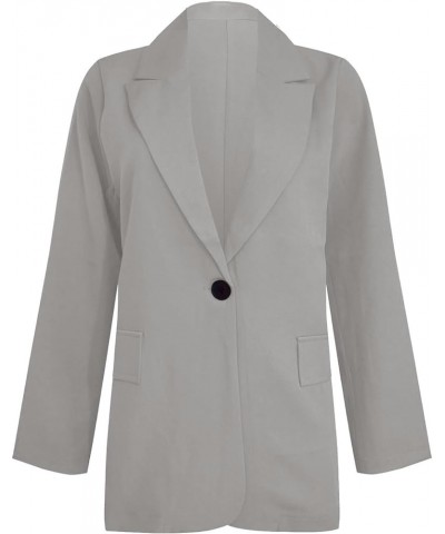 Oversized Blazers for Women Long Sleeve Open Front Jacket Coat Workwear 2023 Fashion Notched Collar Jackets Blazer 2322-nfhhs...