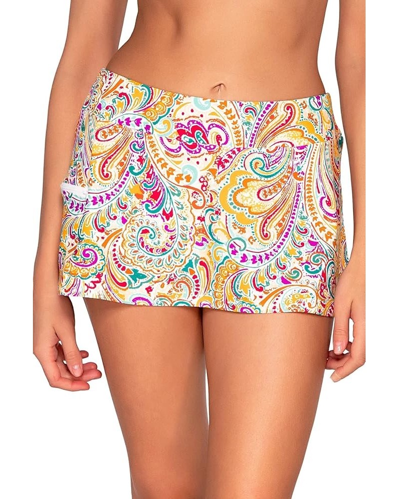 Women's Standard Sporty Swim Skirt Swimsuit Bottom with Inner Shorts Phoenix $42.72 Swimsuits