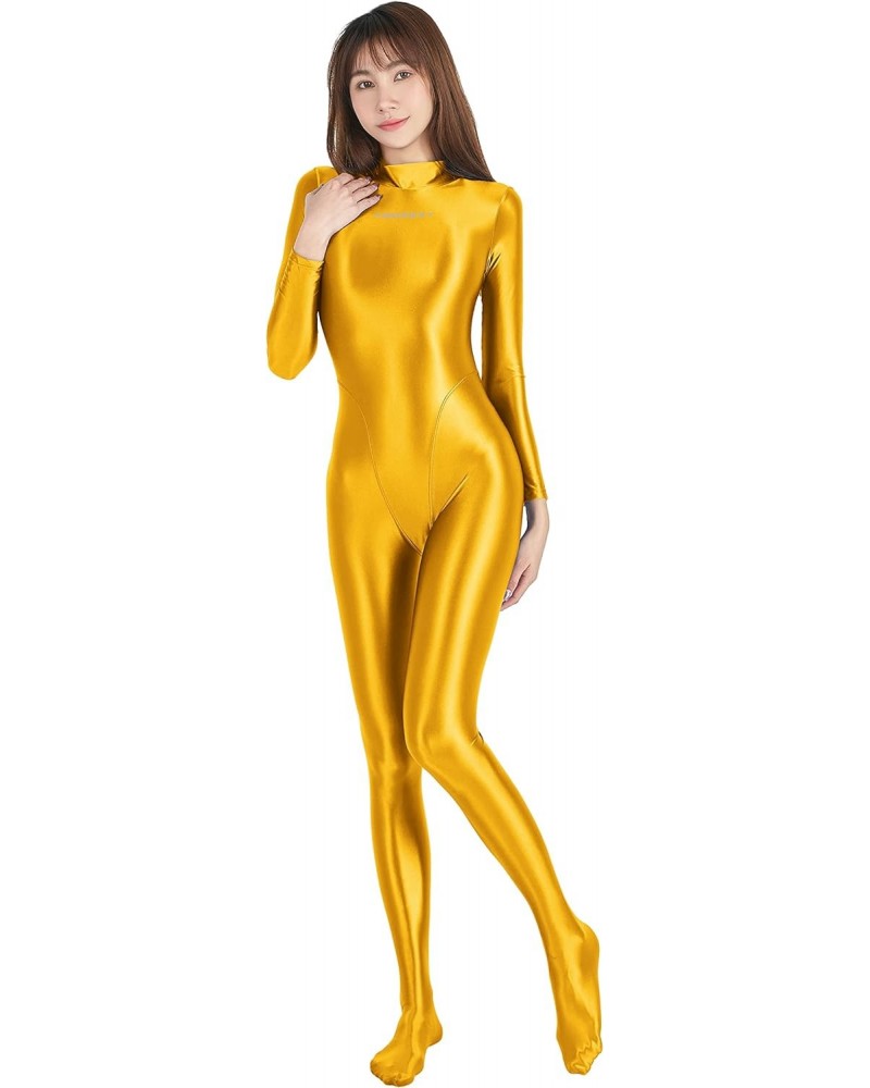 Oily Luster Full Body Diving Suit Tight one-Piece Competitive hot Spring Thin one-Piece Swimsuit (as1, Alpha, x_l, Regular, R...