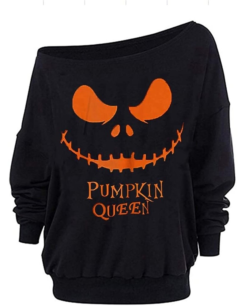 St. Patrick's Day Women's Sweatshirts Loose Fit Kelly Green Clover Long Sleeve Gift Irish Tops Black Grimace $21.61 Hoodies &...