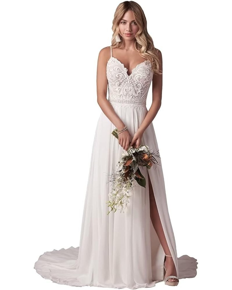 Long Sleeve Lace Wedding Dresses for Bride Mermaid Satin Tulle Bridal Gown for Women 12 Ivory $42.56 Dresses