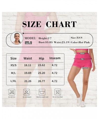 Seamless Ruched Boyshort Underwear for Women High Waisted Ruffled Panties Sexy Sleep Boxer Briefs Cream White $12.59 Lingerie