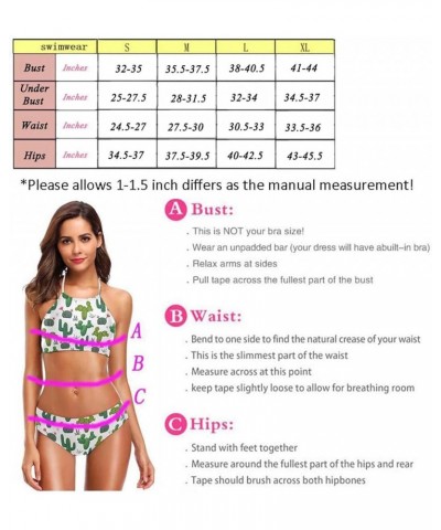 Womens Chic Summer Beach Hot Sexy 2 Piece Halter Neack High Waist Padded Swimsuit Zebra $11.97 Swimsuits