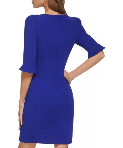 Women's Sheath Dress Marine $42.24 Dresses