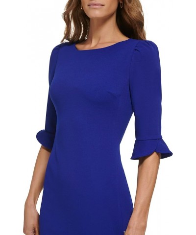Women's Sheath Dress Marine $42.24 Dresses