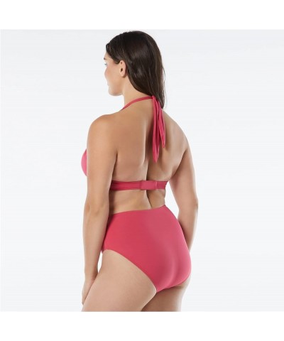 Coco Contours Cameo Halter Bra Sized Underwire Push Up Bikini Top — Molded Cups C-D… Dragon Fruit 669 $12.66 Swimsuits