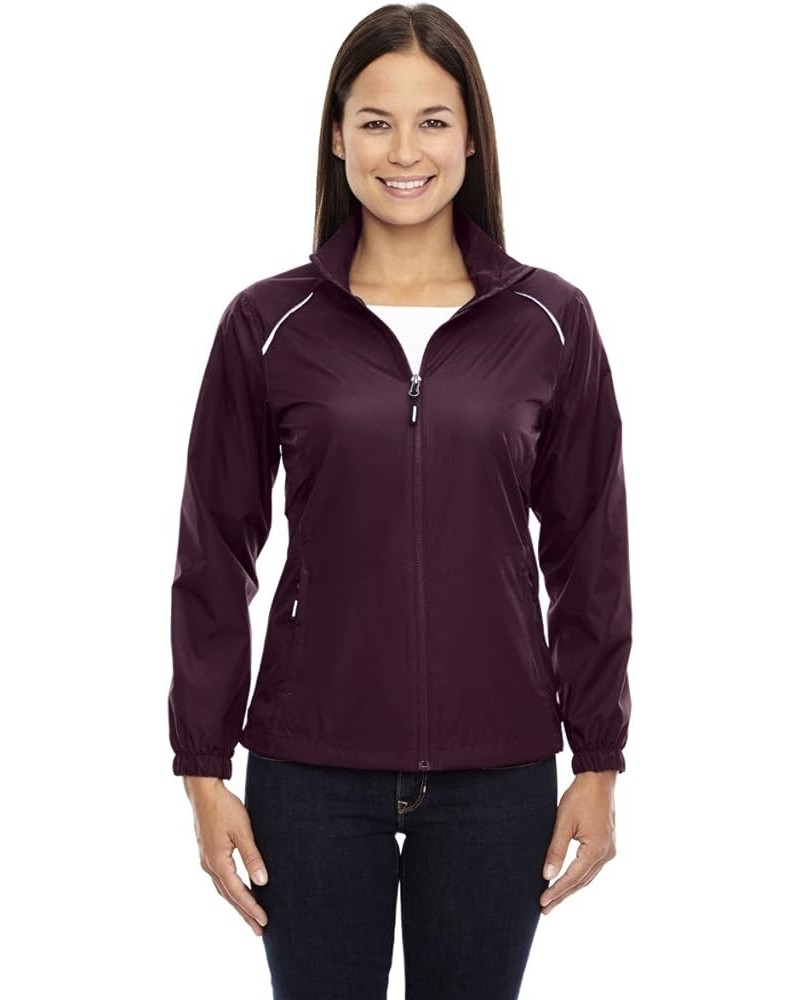 Core 365 Womens Motivate Unlined Lightweight Jacket (78183) Burgundy $13.91 Jackets