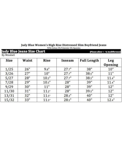 Women's High Waist Distressed Slim Boyfriend Jeans Md $39.19 Jeans
