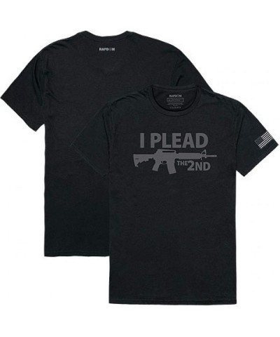 Tactical Graphic T-Shirt-Short Sleeve Grey I Plead $5.86 T-Shirts