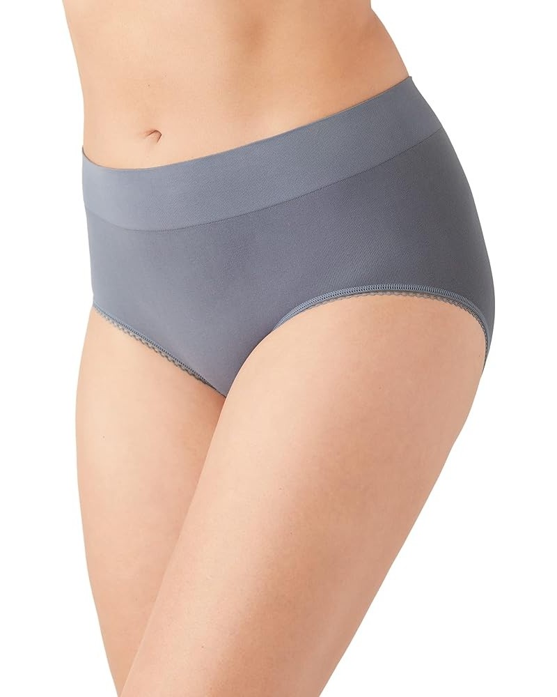 Women's Feeling Flexible Seamless Brief Folkstone Gray $7.56 Lingerie