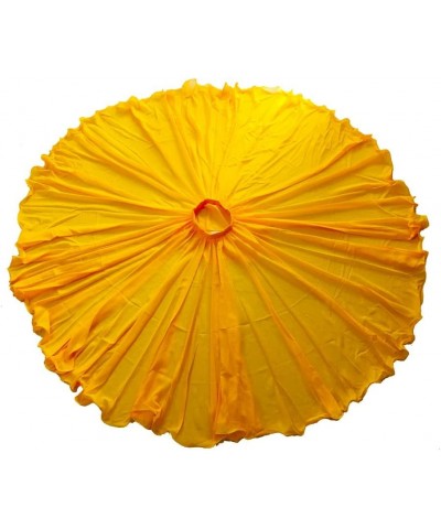 Women's Fairy Lyrical Dance Skirt Gradient Color Swing Skirt Ballet Modren Dance Costumes Full Skirt Yellow $14.30 Skirts