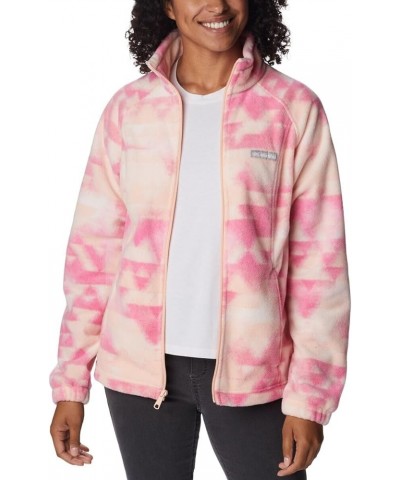 Women's Benton Springs Printed Full Zip Peach Blossom/Distant Peaks $14.35 Jackets
