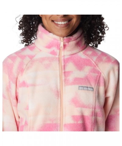 Women's Benton Springs Printed Full Zip Peach Blossom/Distant Peaks $14.35 Jackets