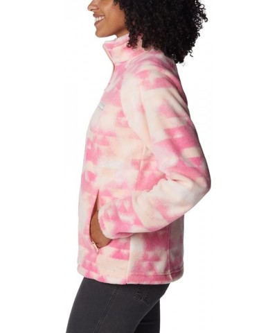 Women's Benton Springs Printed Full Zip Peach Blossom/Distant Peaks $14.35 Jackets