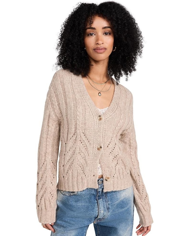 Women's Hazel Cardigan Oatmeal $39.77 Sweaters