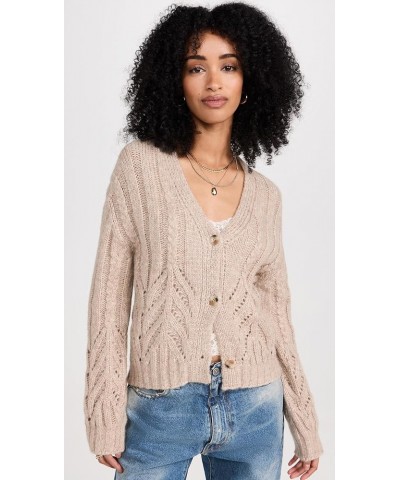 Women's Hazel Cardigan Oatmeal $39.77 Sweaters