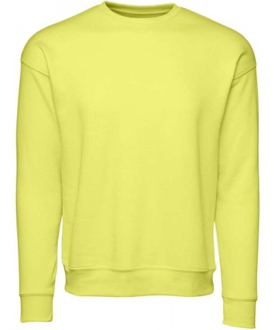 Men's Drop Shoulder Fleece Strobe $13.66 Sweatshirts