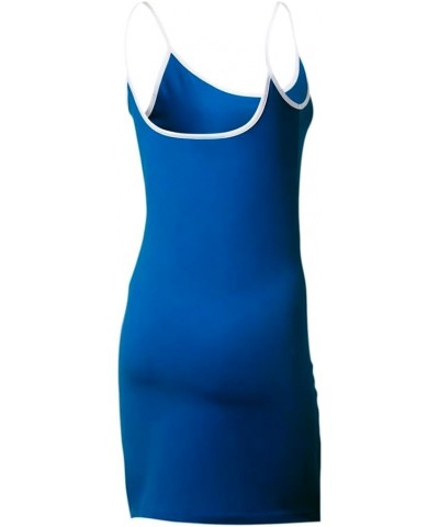 Womens NYC Classics Sleeveless Dress Athletic Tops Casual - Blue Blue $10.37 Dresses