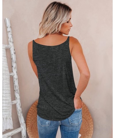 Women's Sexy Sleeveless Tank Tops Summer Tops V Neck Zipper Basic Cami Tee Shirts Blouses Print 6 $14.66 Tanks