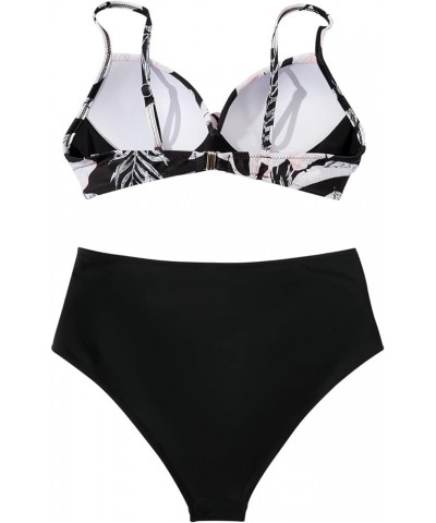 Womens Bikini Sets Swimsuits Push Up Tummy Control Modest Two 2 Piece Tankini 2024 Girls Sexy High Waisted Swimwear Beachwear...